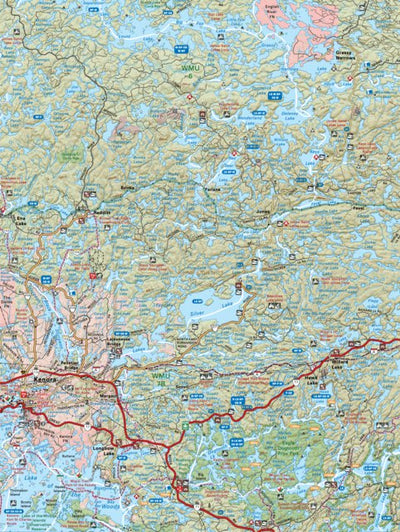 NWON34 Kenora - Northwestern Ontario Topo Preview 1