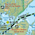 NWON03 Saganaga Lake - Northwestern Ontario Topo Preview 2
