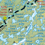 NWON03 Saganaga Lake - Northwestern Ontario Topo Preview 3