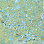 NWON02 Quetico Provincial Park - Northwestern Ontario Topo Preview 1
