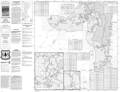 Routt NF - Hahns Peak - Bears Ears Ranger District - MVUM Preview 1