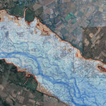 2.Кременчуцьке водосховище. Карта до затоплення Preview 1