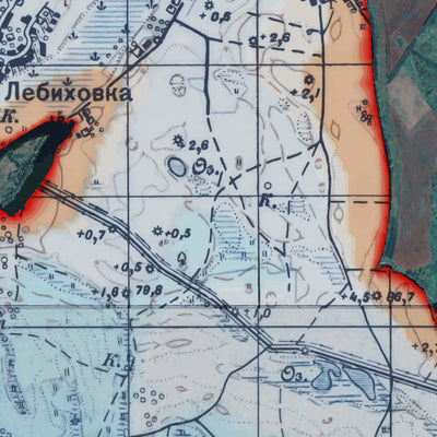 4.Кременчуцьке водосховище. Карта до затоплення Preview 2