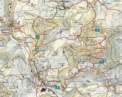 Region Basel Ost, 1:25'000, Hiking Map Preview 3
