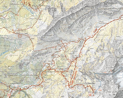 Du Rhône aux Muverans, 1:25‘000, Hiking Map Preview 3