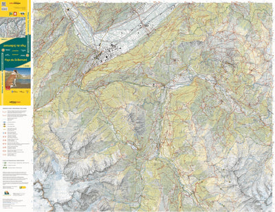 Pays du St-Bernard, 1:25‘000, Hiking Map Preview 1