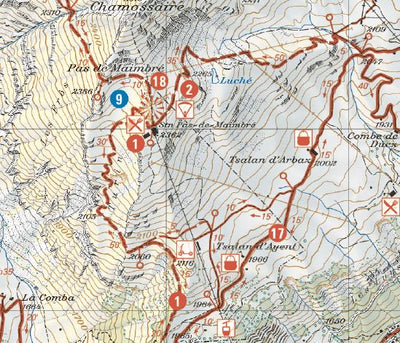 Anzère, 1:25‘000, Hiking Map Preview 2