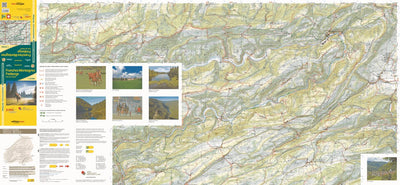 Franches-Montagnes Freiberge, 1:25‘000, Hiking Map Preview 1