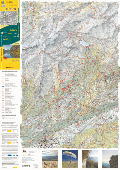 Anzère, 1:25‘000, Hiking Map Preview 1