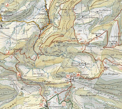 Delémont Delsberg, 1:25‘000, Hiking Map Preview 2