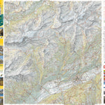 Sion-Derborence Sanetsch, 1:25‘000, Hiking Map Preview 1