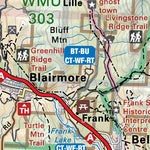 SOAB10 Crowsnest Pass East - Southern Alberta Topo Preview 3
