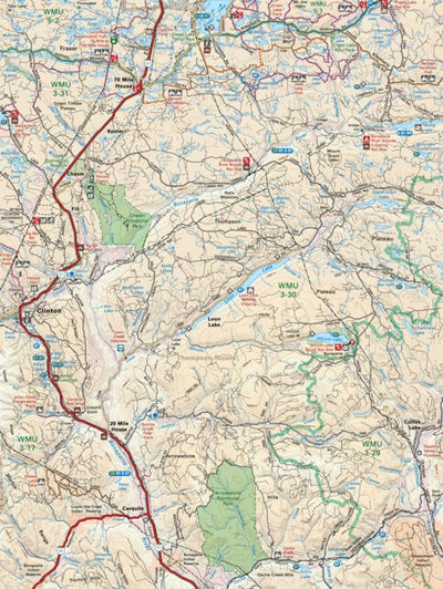 CCBC06 Clinton - Cariboo Chilcotin Coast BC Topo Preview 1