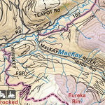 CCBC31 Hendrix Lake - Cariboo Chilcotin Coast BC Topo Preview 3