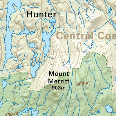 CCBC20 Bella Bella - Cariboo Chilcotin Coast BC Topo Preview 3