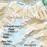 CCBC23 Turner Lake - Cariboo Chilcotin Coast BC Topo Preview 2