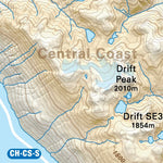 CCBC22 Bella Coola - Cariboo Chilcotin Coast BC Topo Preview 2