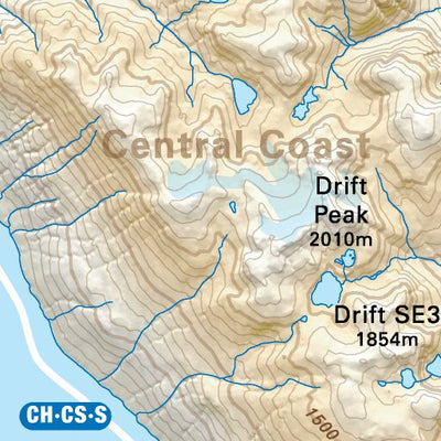 CCBC22 Bella Coola - Cariboo Chilcotin Coast BC Topo Preview 2