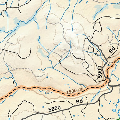 CCBC15 Big Creek Prov Park - Cariboo Chilcotin Coast BC Topo Preview 3