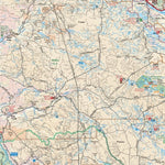 CCBC17 Gustafsen Lake - Cariboo Chilcotin Coast BC Topo Preview 1