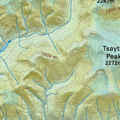CCBC49 Upper Kimsquit River Conservancy - Cariboo Chilcotin Coast BC Topo Preview 3
