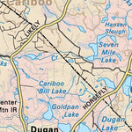 CCBC29 Williams Lake - Cariboo Chilcotin Coast BC Topo Preview 2