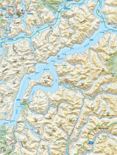 CCBC21 Ocean Falls - Cariboo Chilcotin Coast BC Topo Preview 1