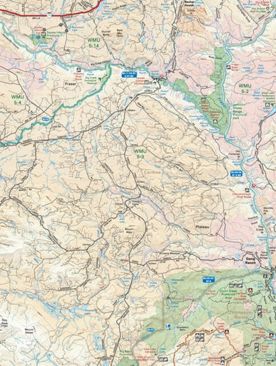 CCBC16 Gang Ranch - Cariboo Chilcotin Coast BC Topo Preview 1