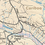 CCBC16 Gang Ranch - Cariboo Chilcotin Coast BC Topo Preview 2