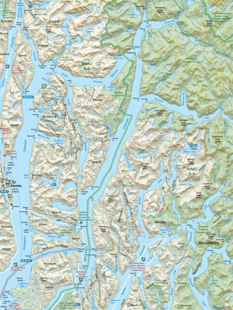 CCBC34 Klemtu - Cariboo Chilcotin Coast BC Topo Preview 1