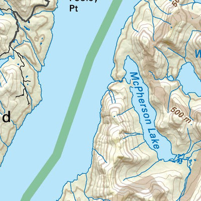 CCBC34 Klemtu - Cariboo Chilcotin Coast BC Topo Preview 2