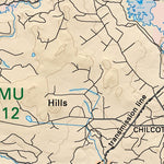 CCBC26 Puntzi Lake - Cariboo Chilcotin Coast BC Topo Preview 3