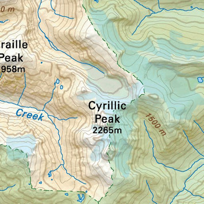 CCBC36 Kimsquit - Cariboo Chilcotin Coast BC Topo Preview 2