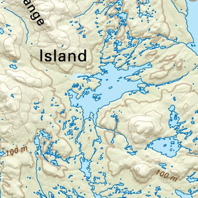 CCBC46 Campania Island - Cariboo Chilcotin Coast BC Topo Preview 3