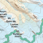 CCBC11 Fang Peak - Cariboo Chilcotin Coast BC Topo Preview 2