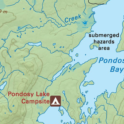 CCBC50 Eutsuk Lake - Cariboo Chilcotin Coast BC Topo Preview 2