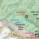 CCBC59 West Twin Provincial Park - Cariboo Chilcotin Coast BC Topo Preview 2