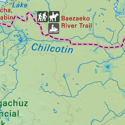 CCBC39 Itcha Ilgachuz Provincial Park - Cariboo Chilcotin Coast BC Topo Preview 2