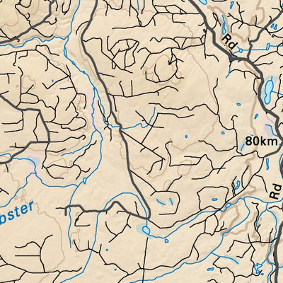 CCBC28 Riske Creek - Cariboo Chilcotin Coast BC Topo Preview 3