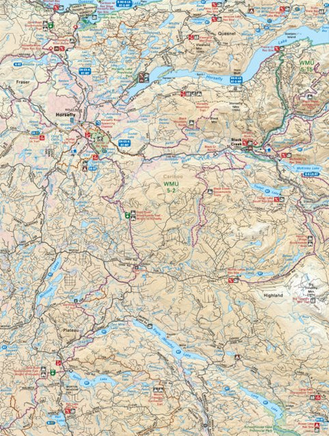 CCBC30 Horsefly - Cariboo Chilcotin Coast BC Topo Preview 1