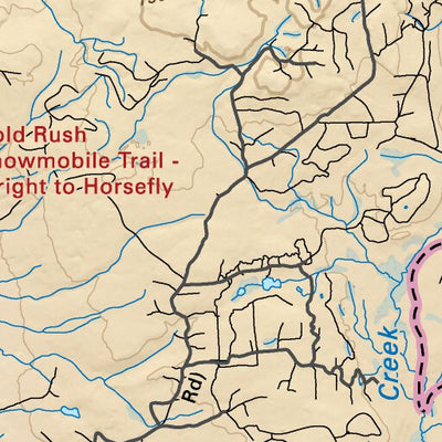 CCBC30 Horsefly - Cariboo Chilcotin Coast BC Topo Preview 2