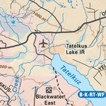 CCBC53 Tatelkuz Lake - Cariboo Chilcotin Coast BC Topo Preview 2