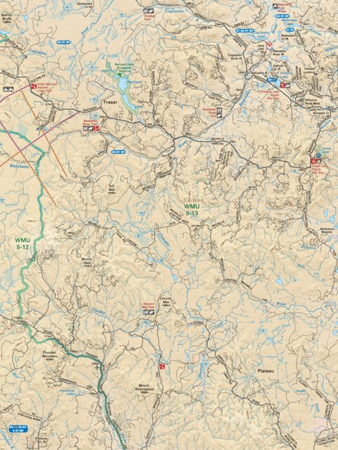 CCBC40 Narcosli Lake - Cariboo Chilcotin Coast BC Topo Preview 1