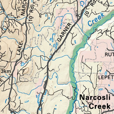 CCBC42 Quesnel - Cariboo Chilcotin Coast BC Topo Preview 2