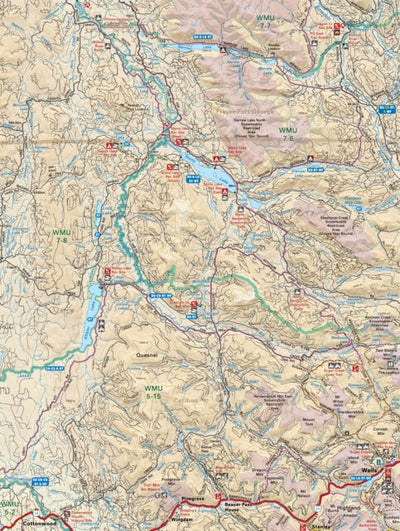 CCBC57 Wells - Cariboo Chilcotin Coast BC Topo Preview 1
