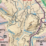 CCBC58 Barkerville - Cariboo Chilcotin Coast BC Topo Preview 3