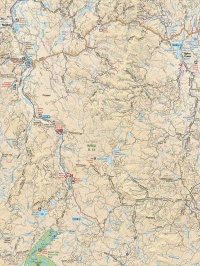 CCBC41 Nazko - Cariboo Chilcotin Coast BC Topo Preview 1