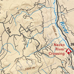 CCBC41 Nazko - Cariboo Chilcotin Coast BC Topo Preview 3