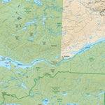 CCBC51 Redfern Rapids - Cariboo Chilcotin Coast BC Topo Preview 1