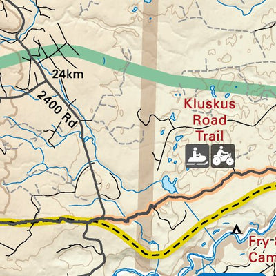 CCBC55 Blackwater River - Cariboo Chilcotin Coast BC Topo Preview 2